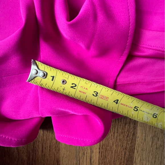 NWT Express Skort Hot Pink Fuschia Women’s Sz M Party Glam Streetwear Barbiecore - Picture 7 of 11